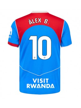 Atletico Madrid Alex Baena #10 Ausweichtrikot 2025-26 Kurzarm Atletico Madrid Alex Baena #10 Ausweichtrikot 2025-26 Kurzarm